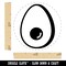 Avocado Symbol Self-Inking Rubber Stamp for Stamping Crafting Planners